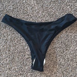 BLACK SWIM BOTTOMS